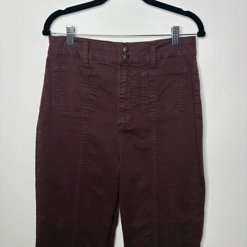 Marine Layer Brown Boot Cut Pants - Picture 3 of 7